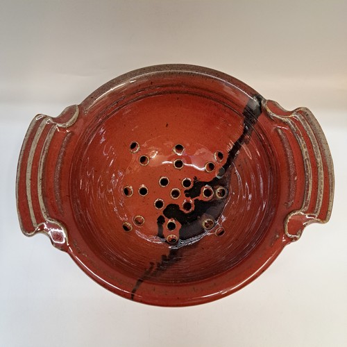 #250703 Colander and Plate $26 at Hunter Wolff Gallery
